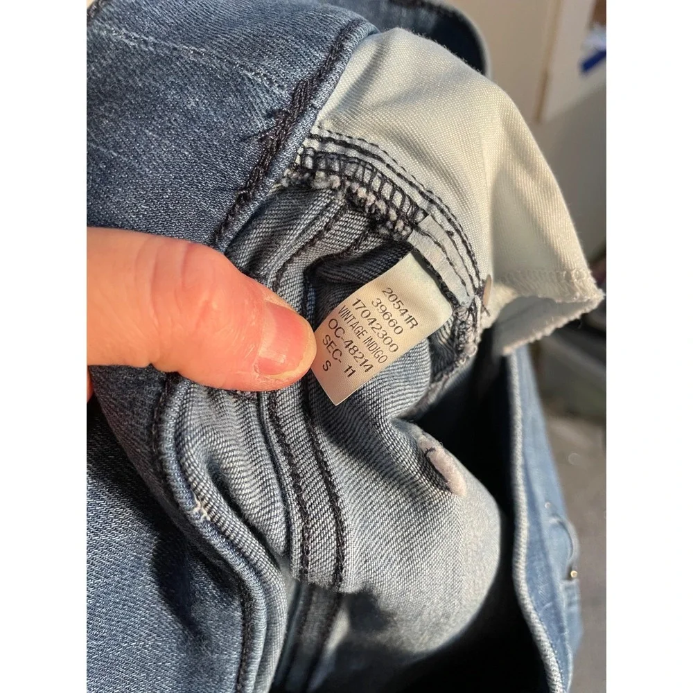 Spanx Kick Flare Jeans in Vintage Indigo Size Small Classic Casual Everyday
